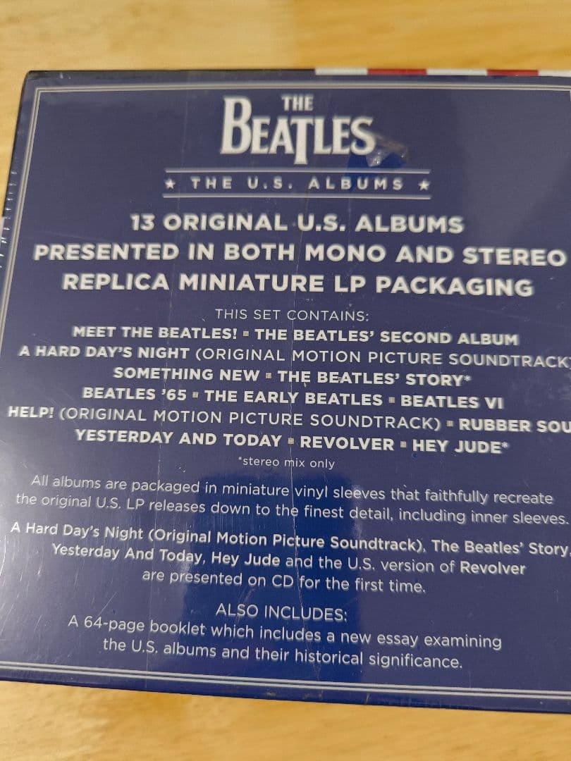 未開封 ビートルズ USbox キャピトルアルバム CDボックス