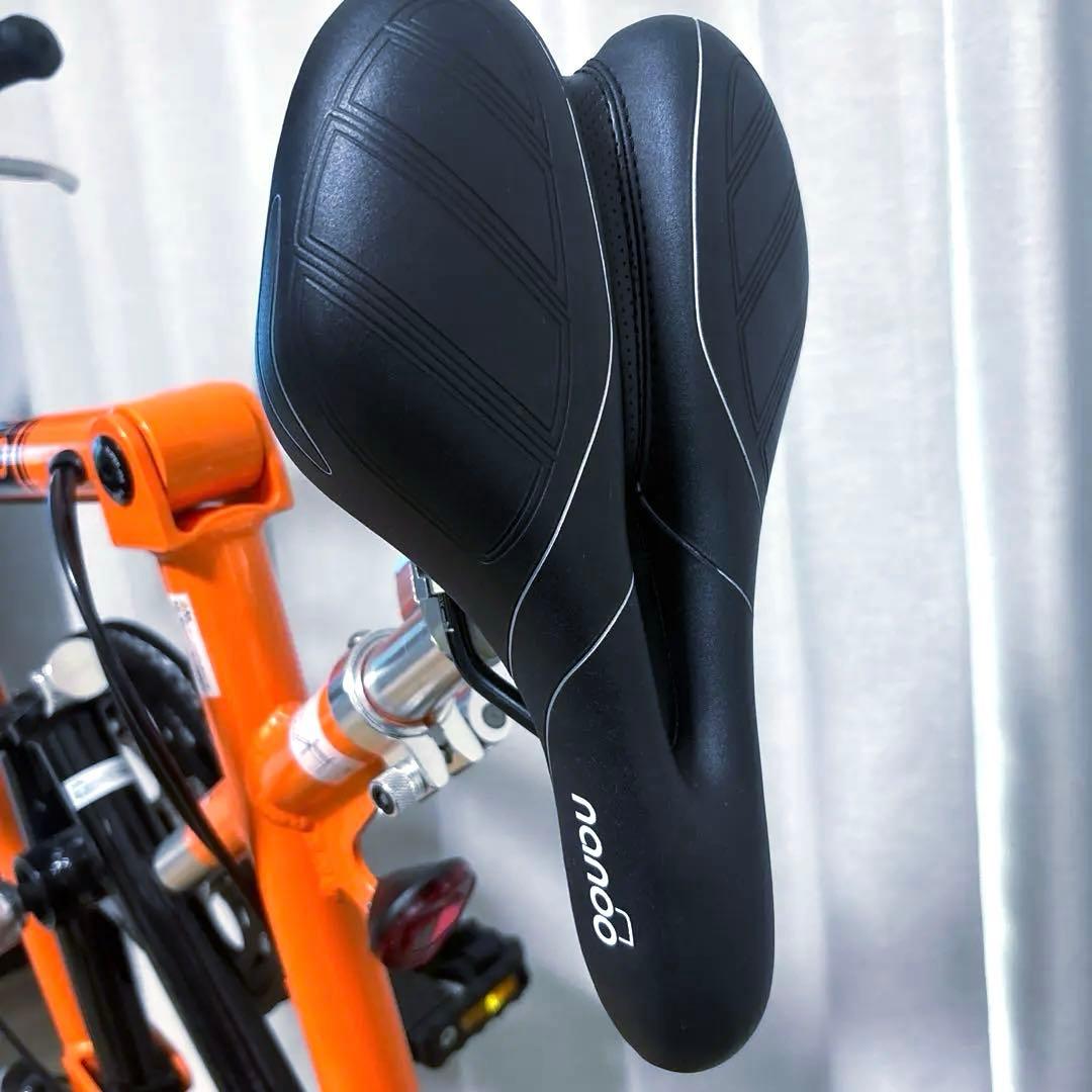 NANOO 「ナノー」 12インチ 折り畳み自転車　オレンジ