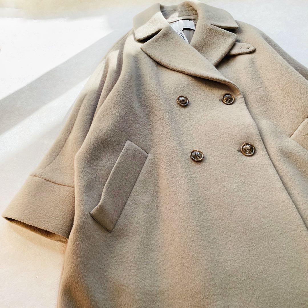 美品✴︎Ticca テントコート 希少カラー スタンド ウール ティッカ