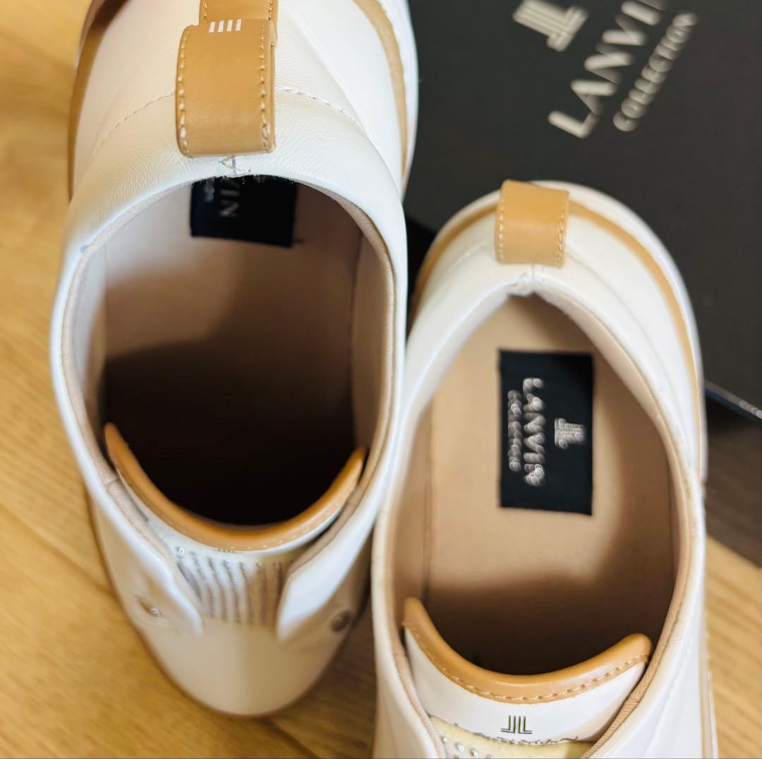 【週末お値下げ】LANVIN COLLECTION スニーカー　23cm