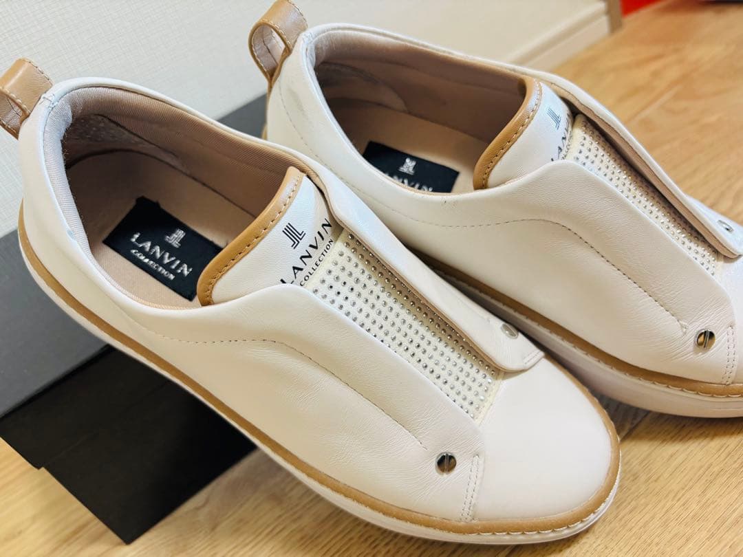 【週末お値下げ】LANVIN COLLECTION スニーカー　23cm