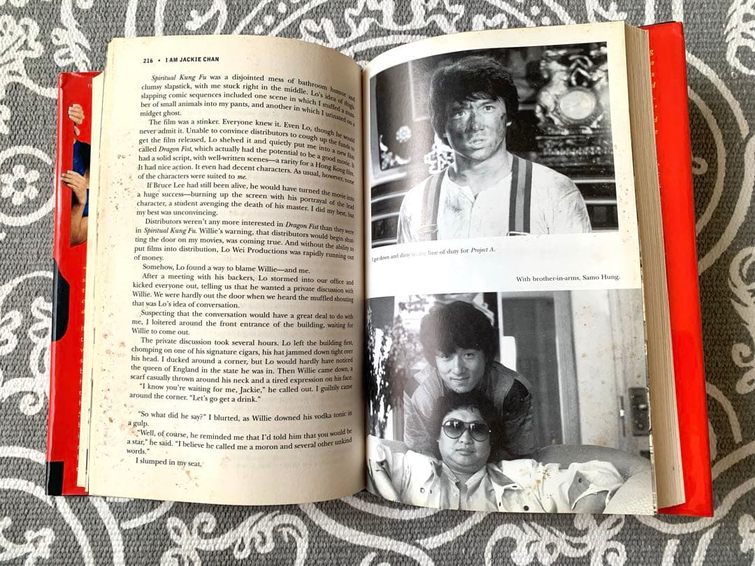 直筆サイン入り ジャッキーチェン IAM JACKIE CHAN