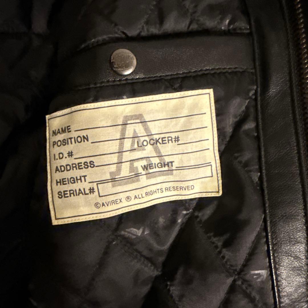 限定価格AVIREX 90'S GOALERS VARSITY JACKET L