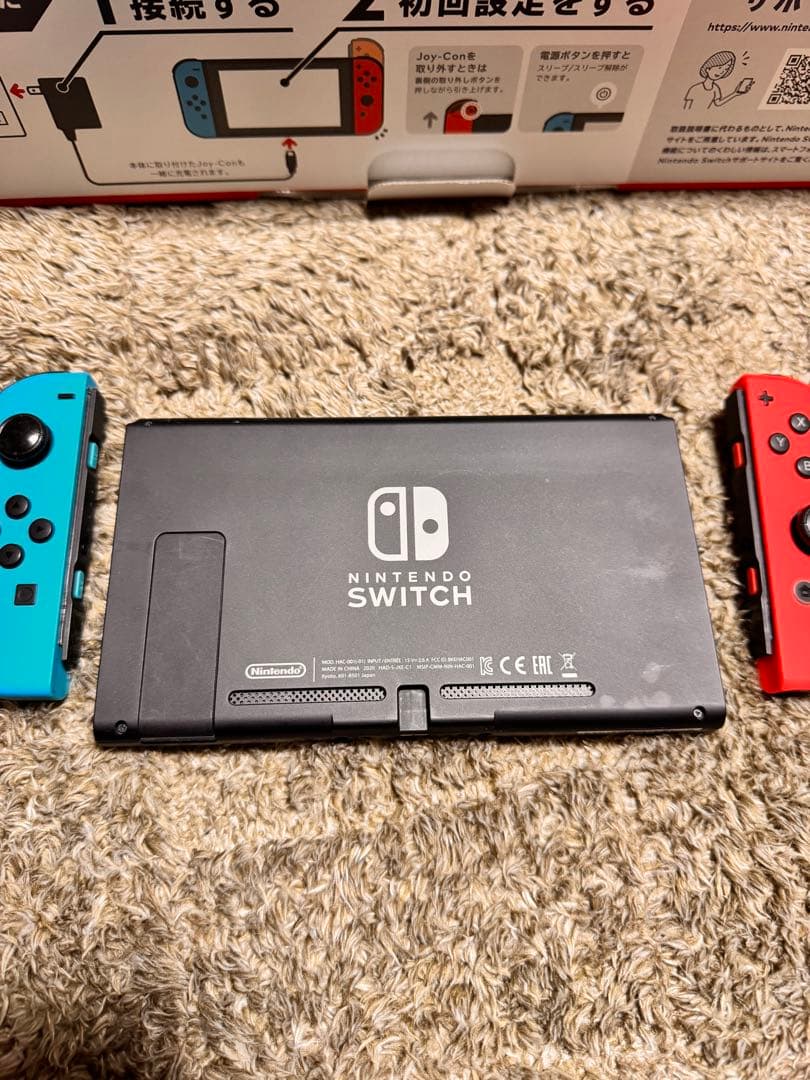 Nintendo Switch 本体 赤青 Joy-Con セット