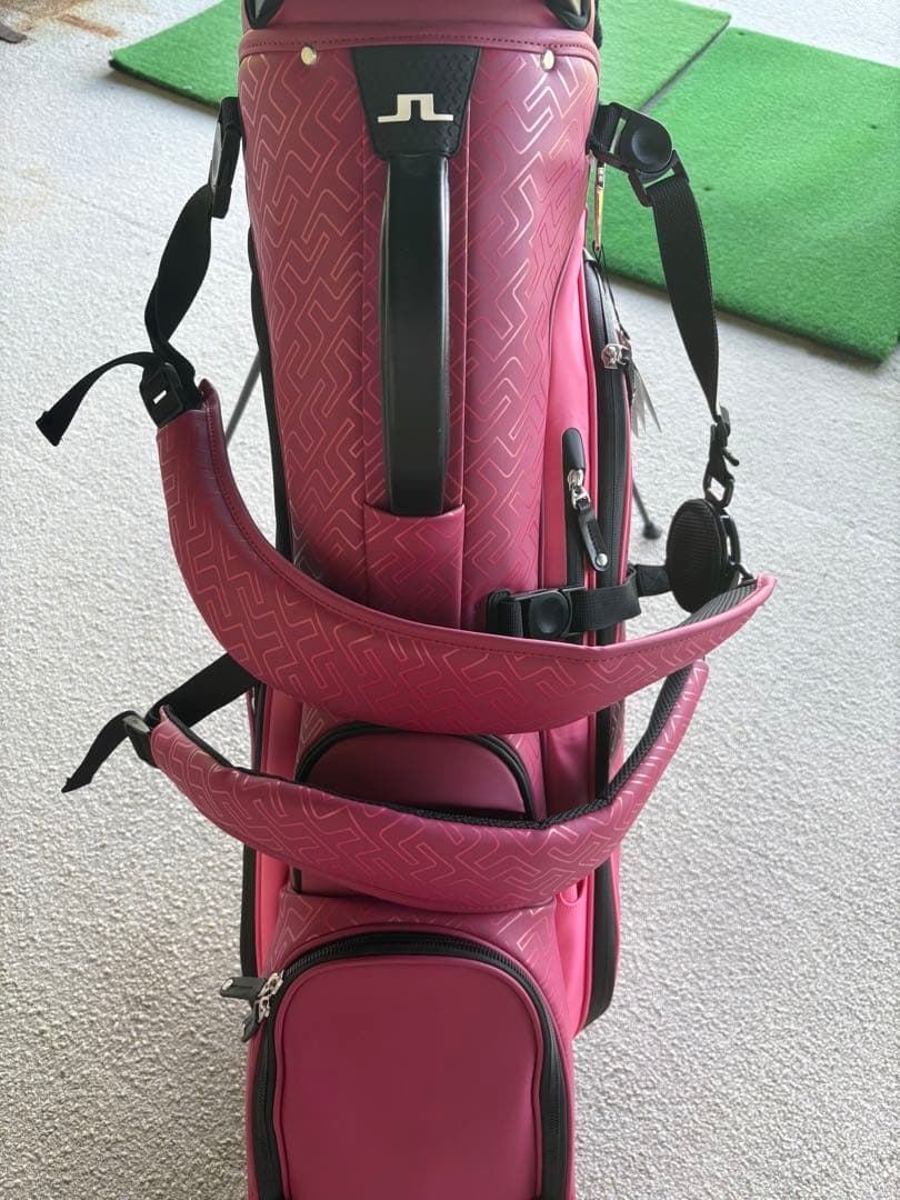 J.LINDEBERG キャディバッグ スタンド付き9型 送料無料　値下げ交渉可