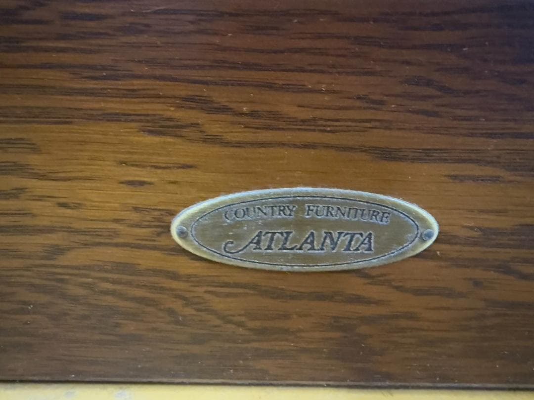 太田長 ATLANTA アトランタ ガラス扉 縦型キャビネット