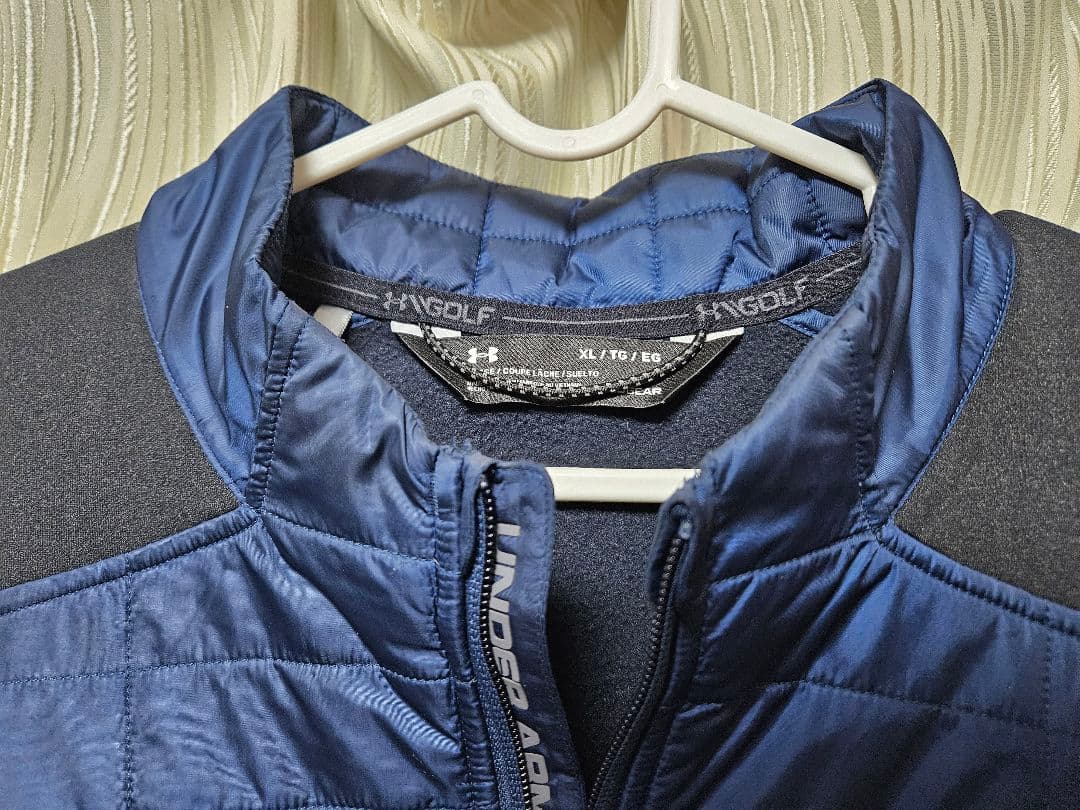 【美品】Under Armour コールドギア アウター ダウン ゴルフウェア