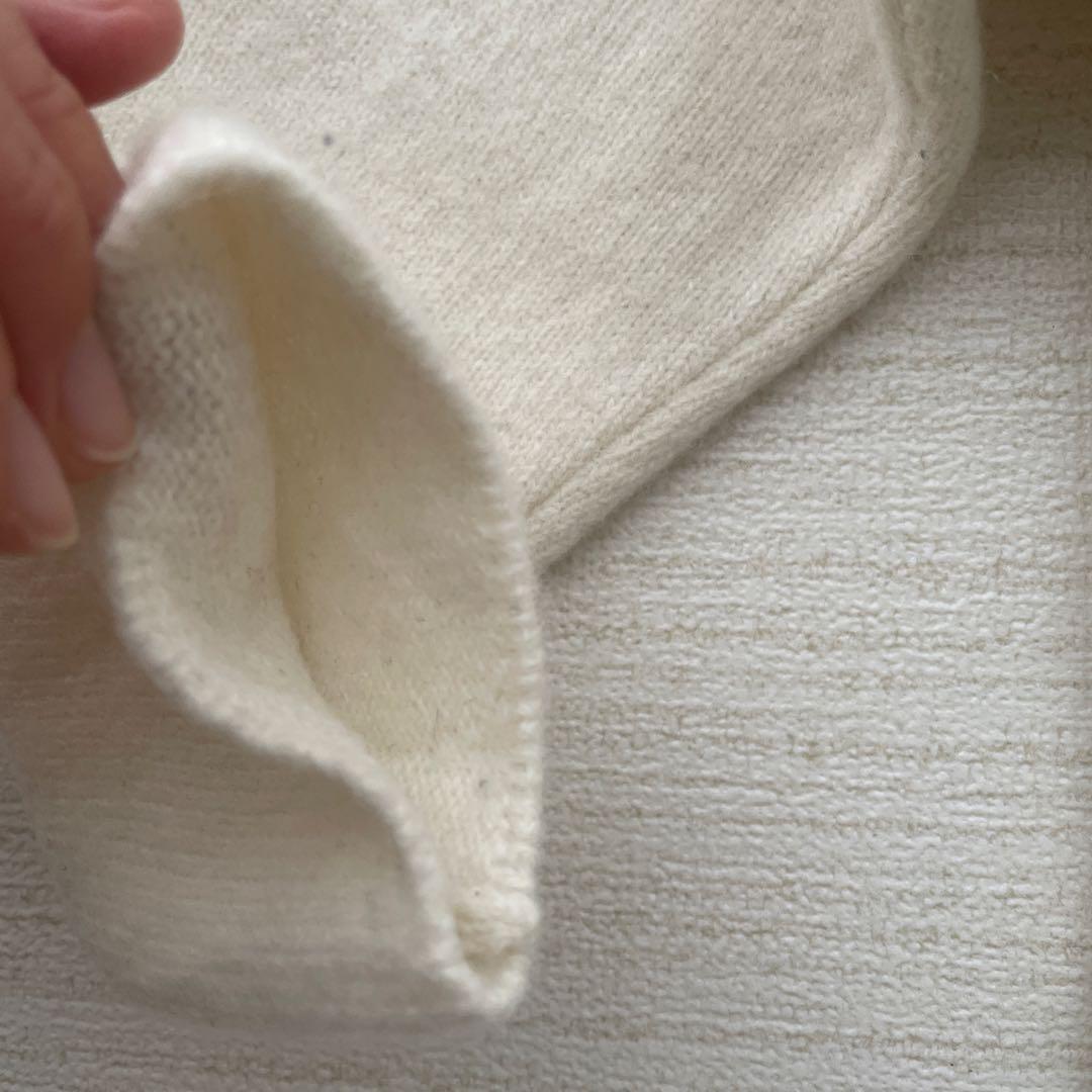 Yoli◯ヨリ◯Long knit onepiece ホワイト