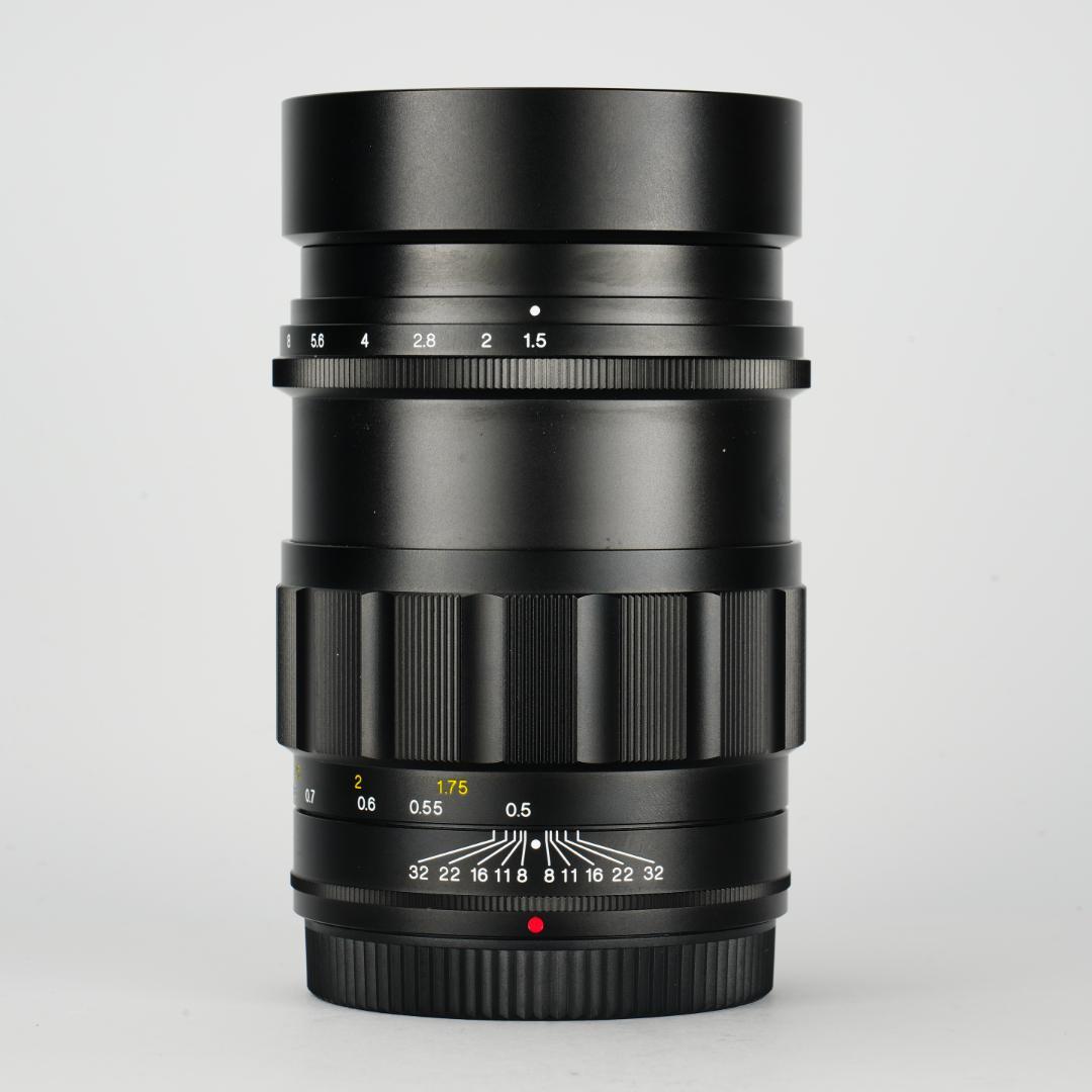未使用級美品 NOKTON 75mm F1.5 Zマウント 大口径中望遠
