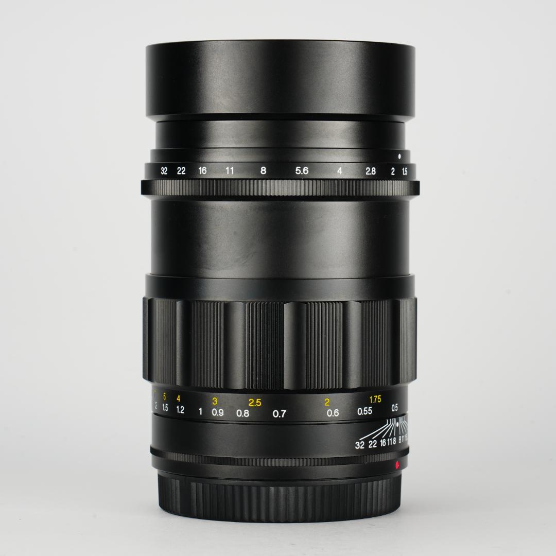 未使用級美品 NOKTON 75mm F1.5 Zマウント 大口径中望遠