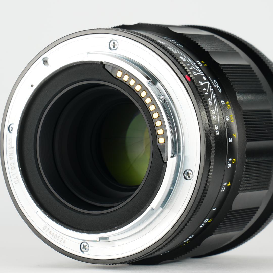 未使用級美品 NOKTON 75mm F1.5 Zマウント 大口径中望遠