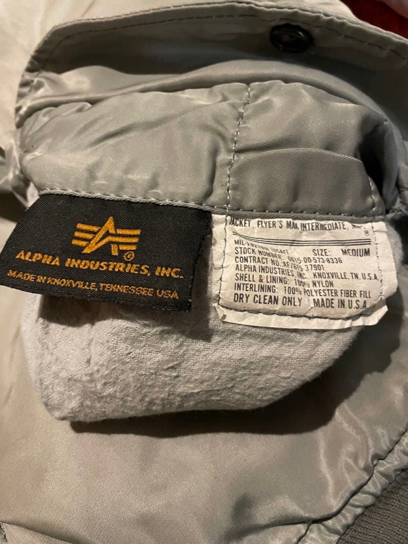 ALPHA INDUSTRIES MA1 90s USA製