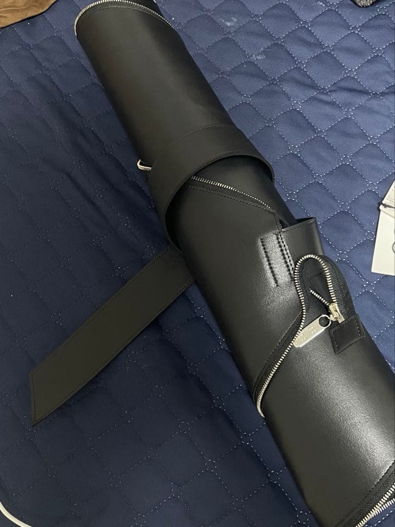 GOOD GOODS ISSEY MIYAKE LEAF レザーショルダーバッグ