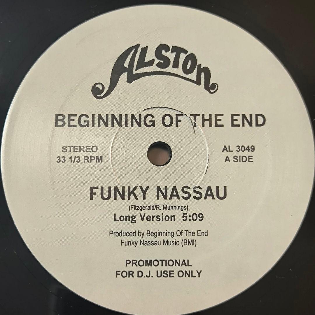 ● 希少　Funky Nassau　日本企画　プロモ　重量盤　12インチ