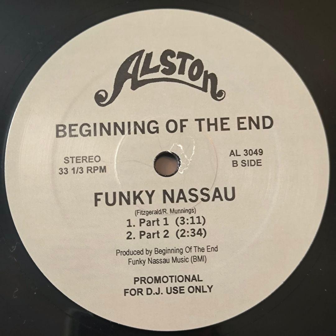 ● 希少　Funky Nassau　日本企画　プロモ　重量盤　12インチ