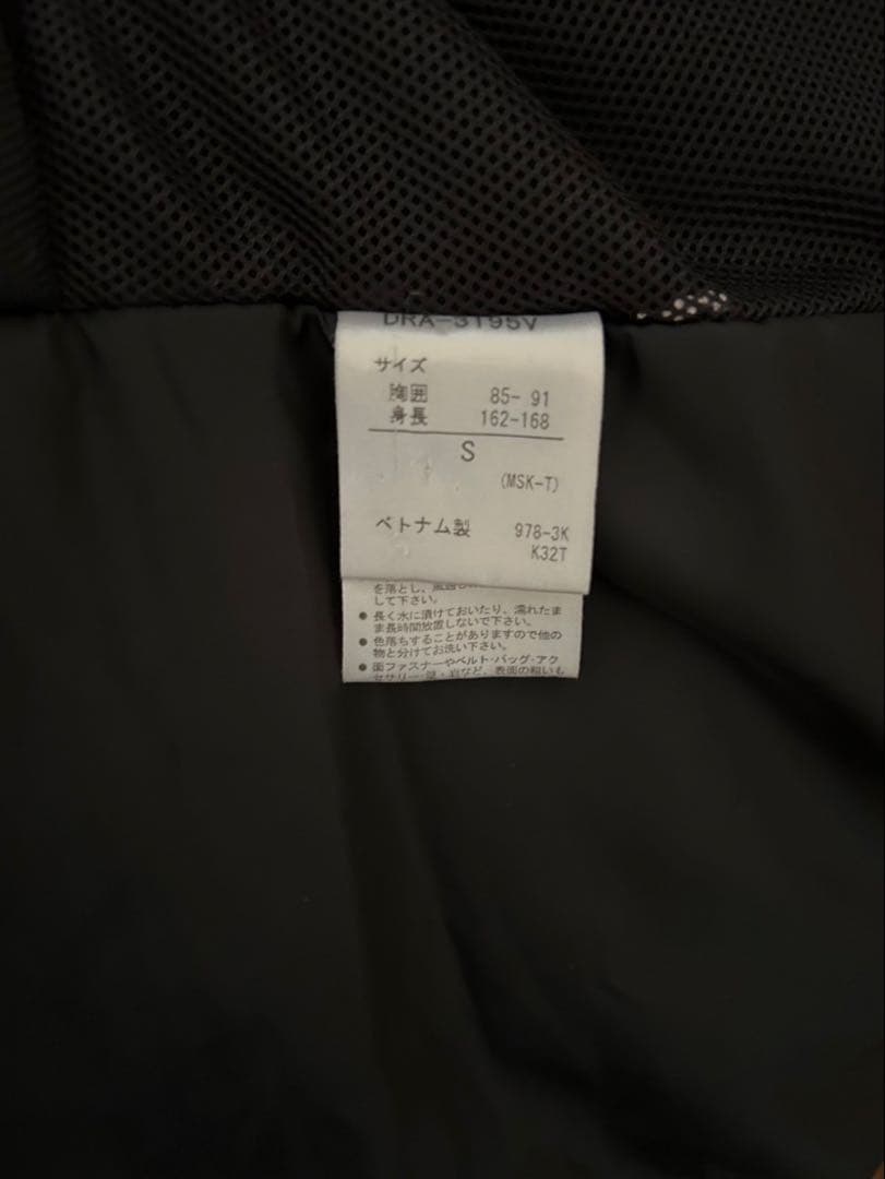 DESCENTE スキーウェア 上下セット　赤　Sサイズ