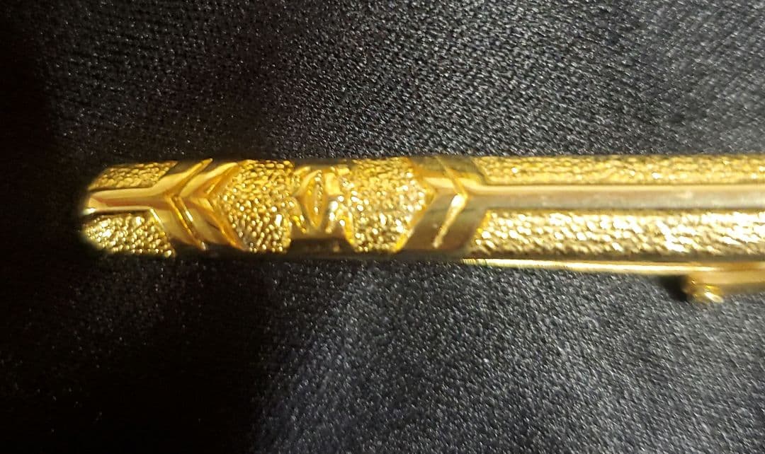 カルティエ24KGFネクタイピン