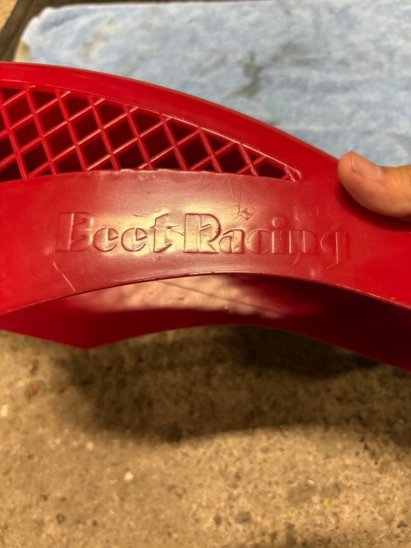 BEET メッシュフェンダー 当時物 汎用 未使用 未塗装