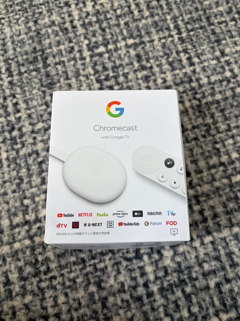 t*i様 ！！美品！！Chromecast with Google TV4K