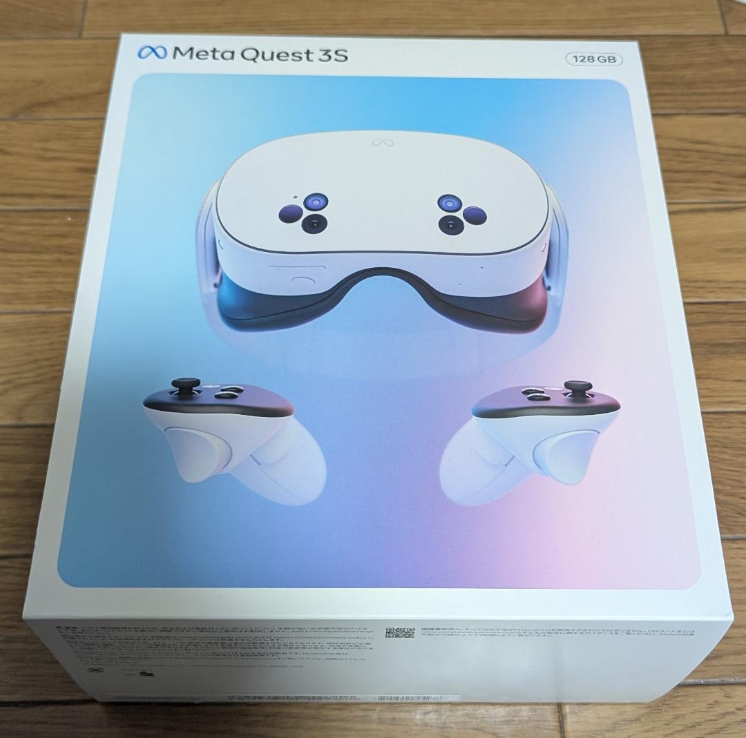 【美品】 Quest 3S 128GB＋ヘッドストラップのセット