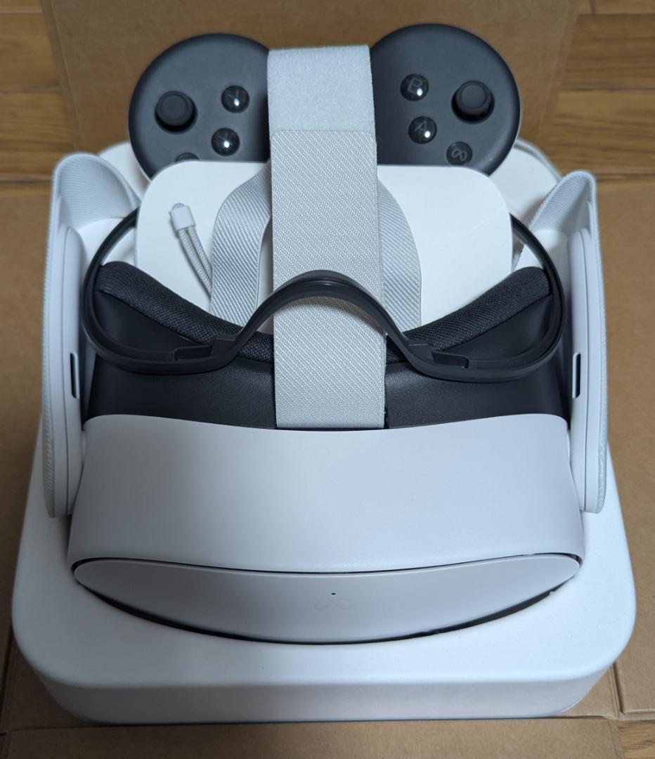 【美品】 Quest 3S 128GB＋ヘッドストラップのセット