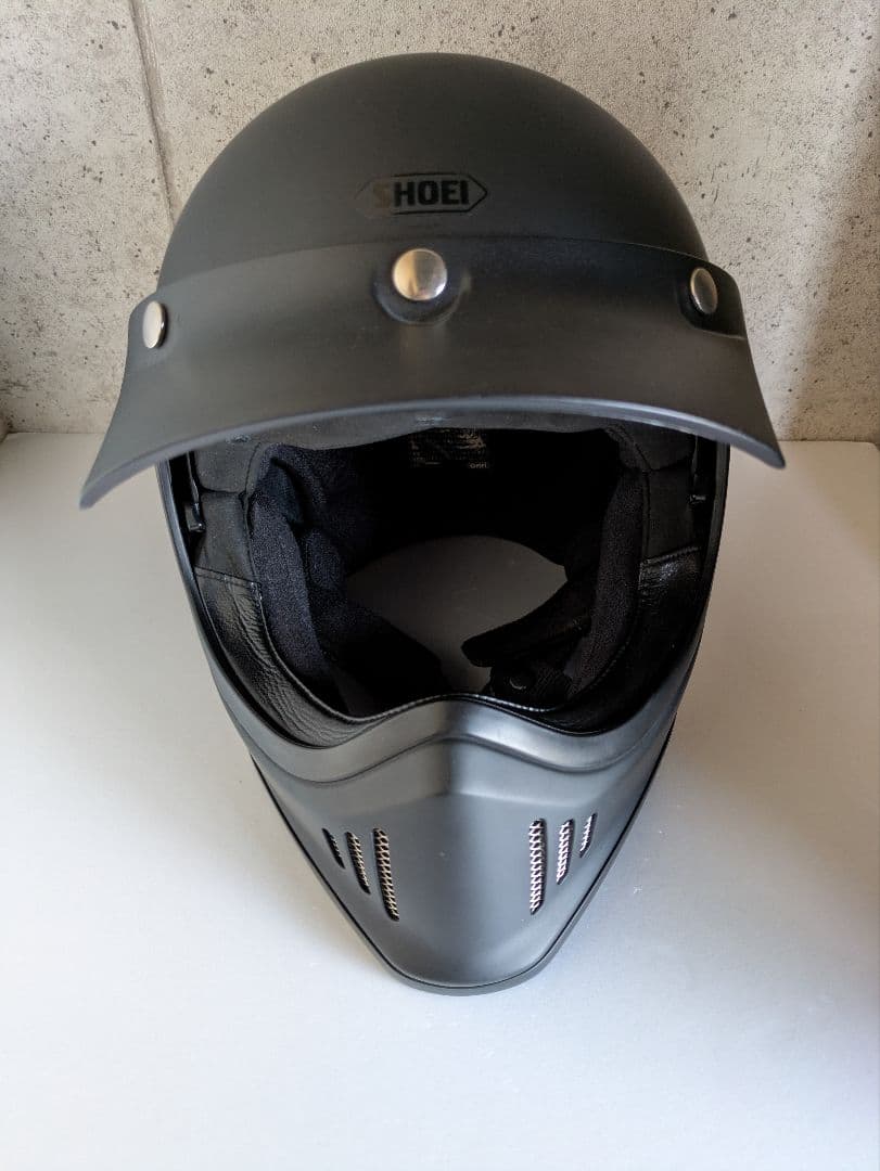 美品★SHOEI EX-ZERO マットブラック 純正バイザー付き