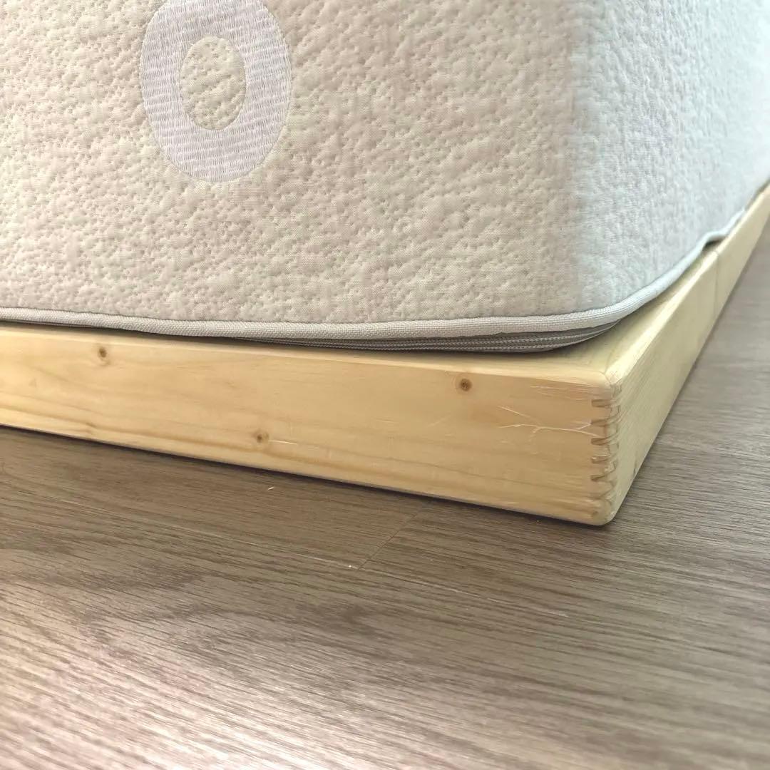 れ*ん様 【フレーム付き 訳あり】片面未使用　クイーン マットレス コアラマット