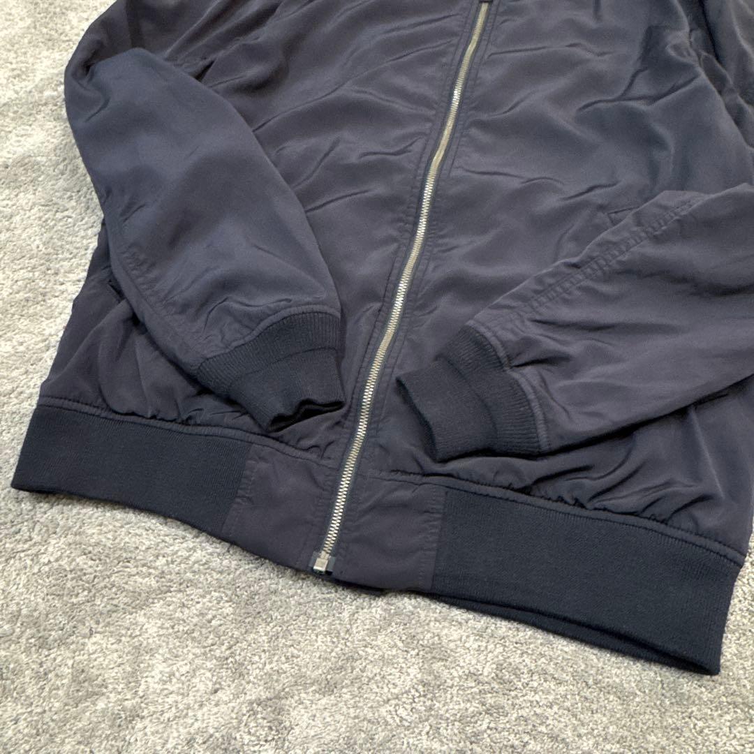 ALPHA INDUSTRIESアルファ　ma1フライトジャケット　ネイビーXL