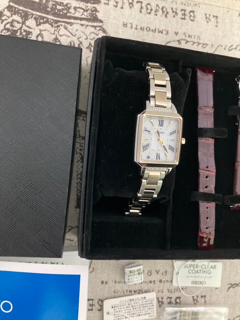 超美品！限定品！ SEIKO ルキアヤセ 綾瀬はるか フルコマ SSVW178