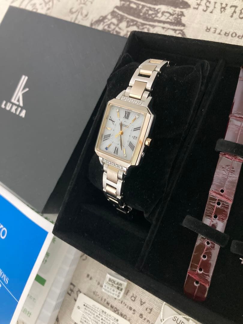 超美品！限定品！ SEIKO ルキアヤセ 綾瀬はるか フルコマ SSVW178