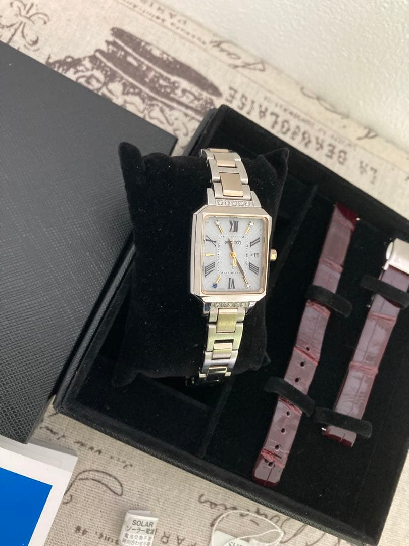 超美品！限定品！ SEIKO ルキアヤセ 綾瀬はるか フルコマ SSVW178