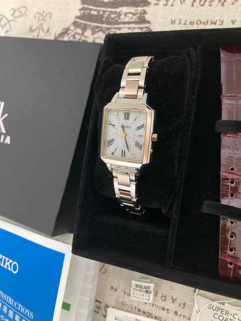 超美品！限定品！ SEIKO ルキアヤセ 綾瀬はるか フルコマ SSVW178