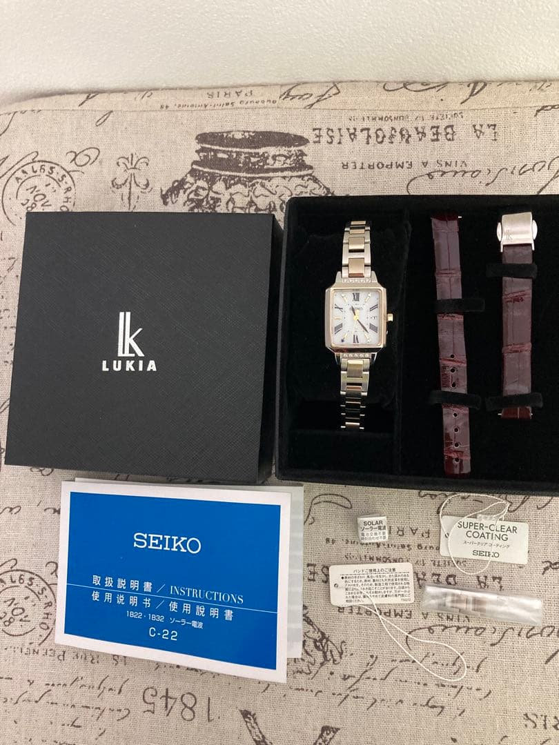 超美品！限定品！ SEIKO ルキアヤセ 綾瀬はるか フルコマ SSVW178