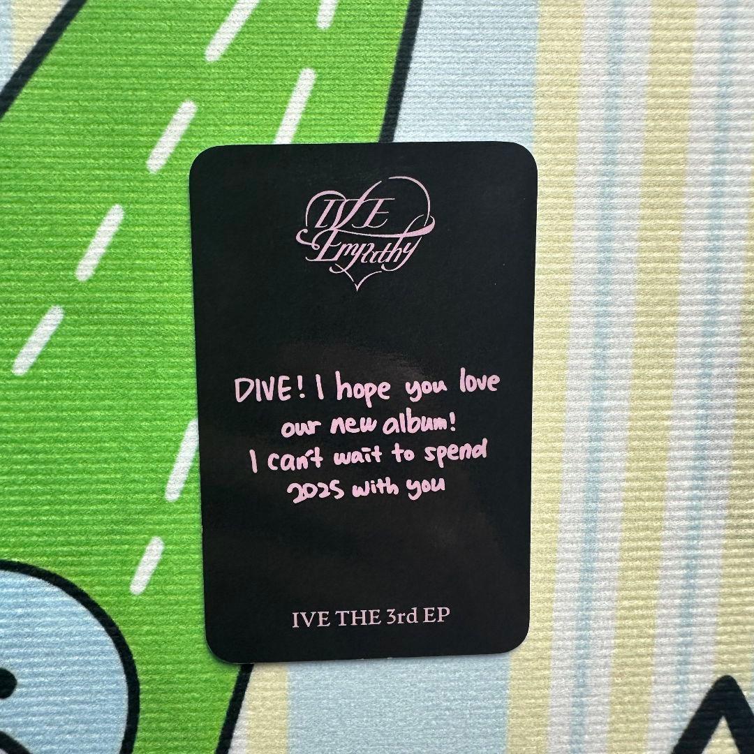 IVE empathy US ウォニョン 限定 特典 アメリカ トレカ