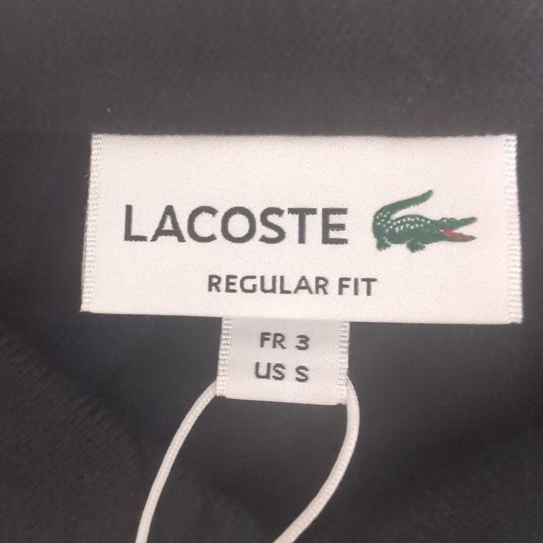 LACOSTE 長袖ポロシャツ ブラック PARIS POLO