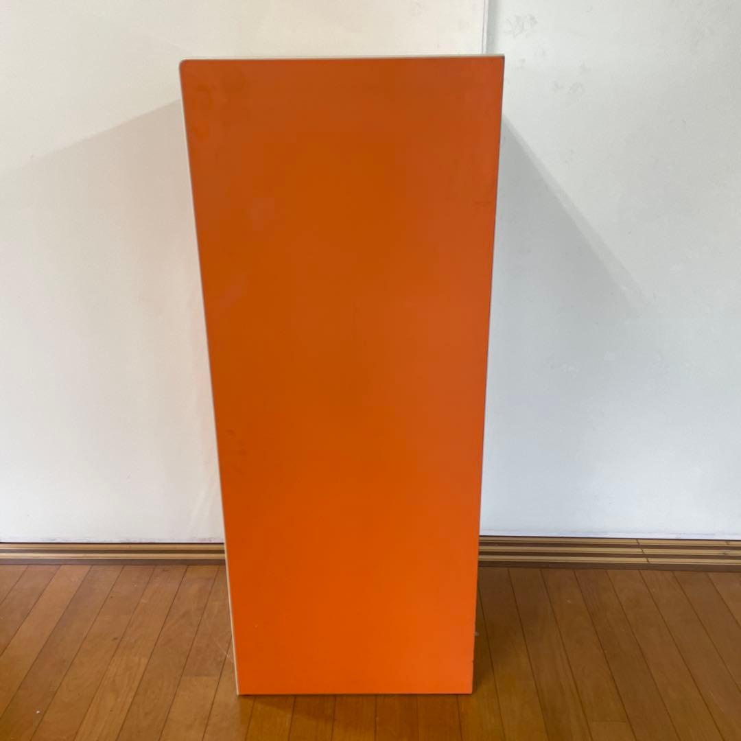 昭和レトロ　タンス　オレンジ　7段