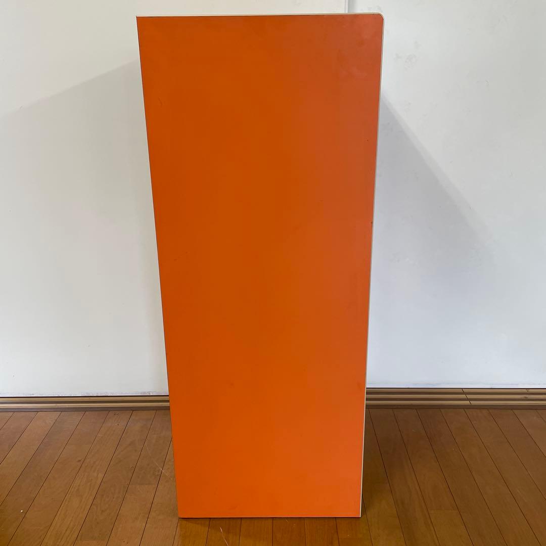 昭和レトロ　タンス　オレンジ　7段