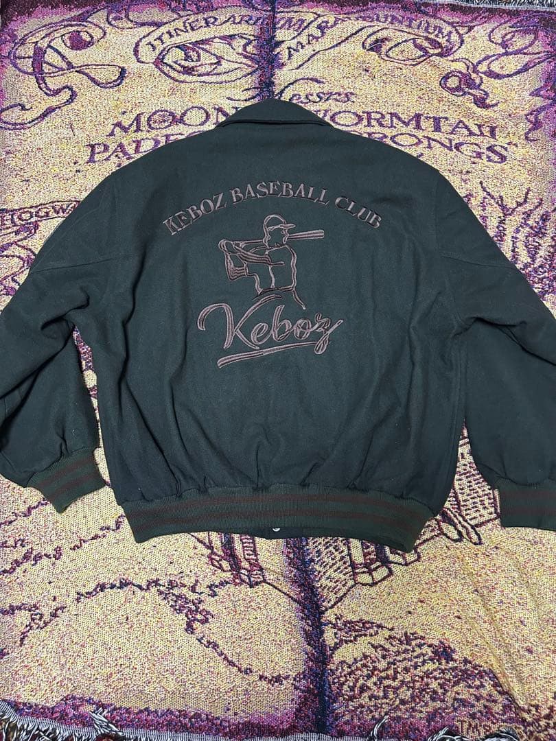 Keboz スタジャン ダークグリーン