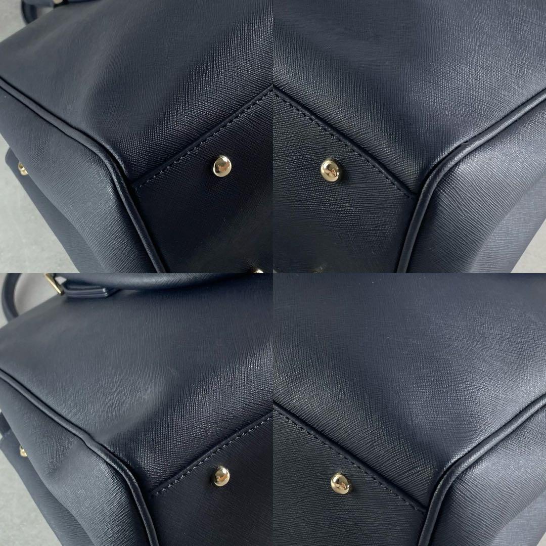 極美品✨A4可　アニエスベー 2way トートバッグ オールレザー 肩掛け