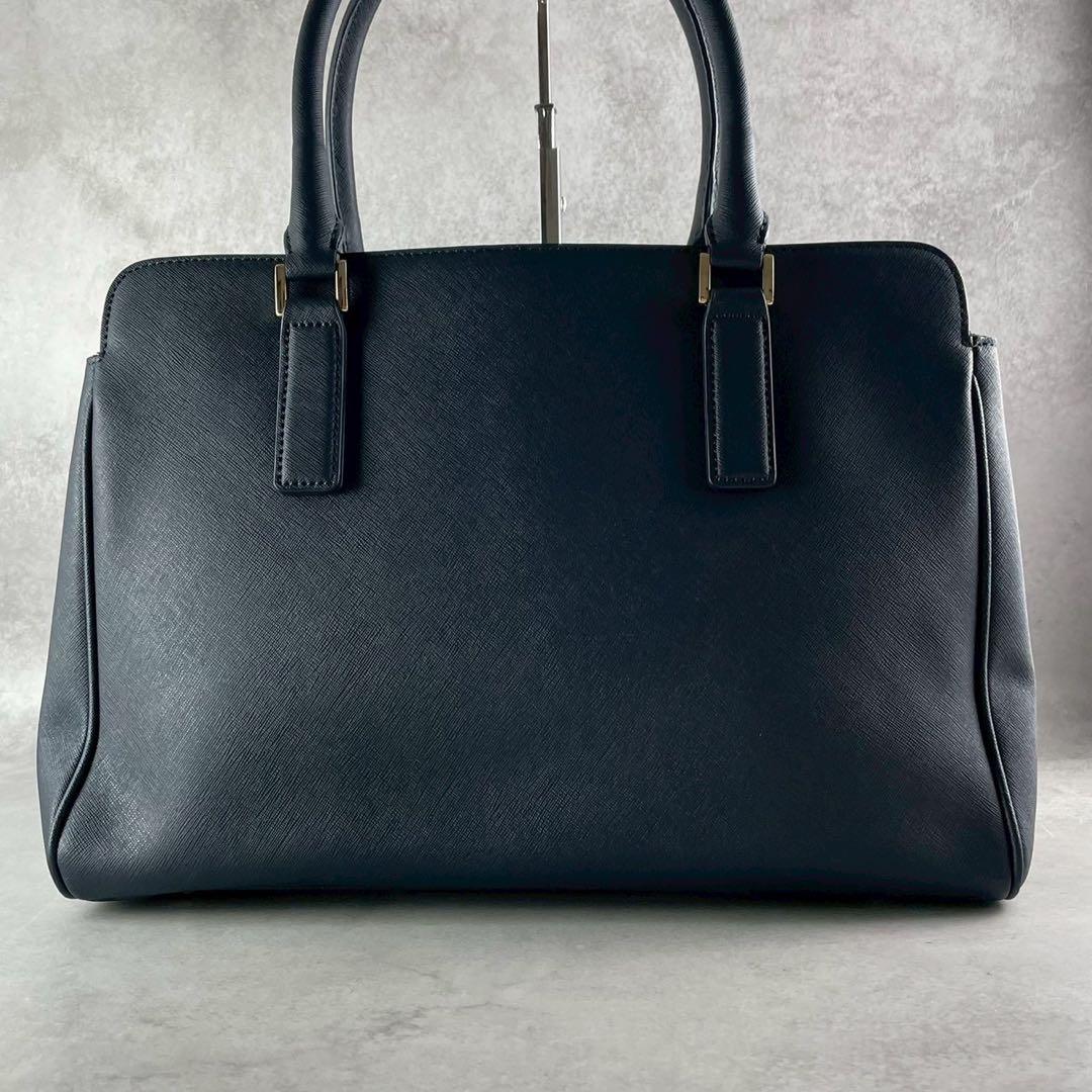 極美品✨A4可　アニエスベー 2way トートバッグ オールレザー 肩掛け