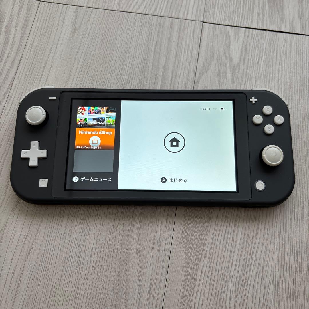 Nintendo Switch Lite ブラック 本体 充電器付き