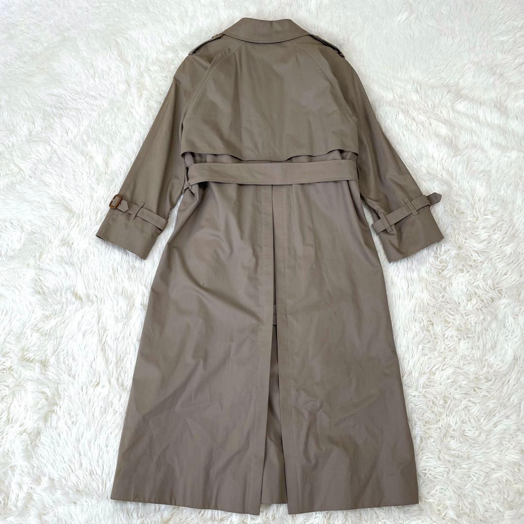 希少色✨バーバリーズ ロングトレンチコート ライナー付 ノバチェック グレージュ