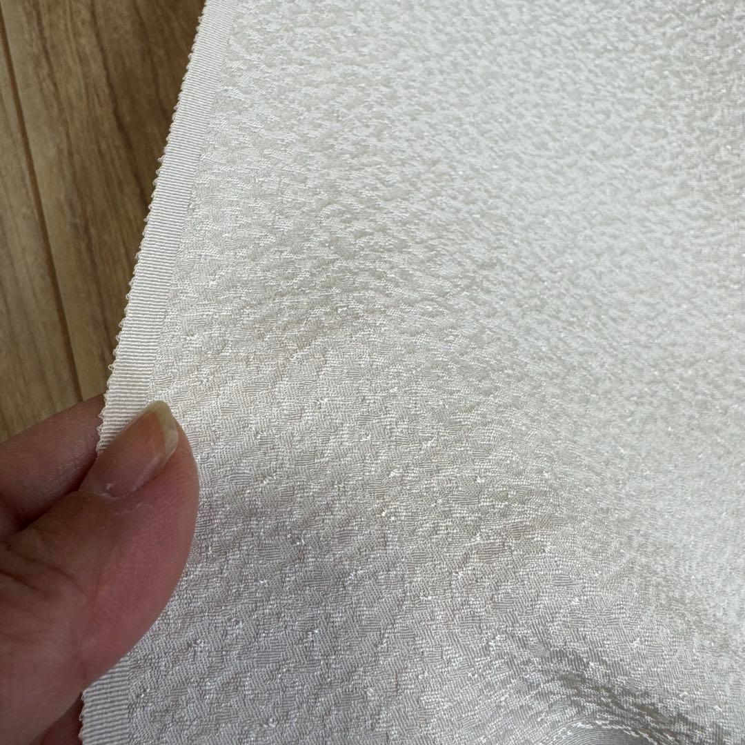 未使用品　丹後縮緬　丹後ちりめん　正絹　反物　着物　和装　白生地