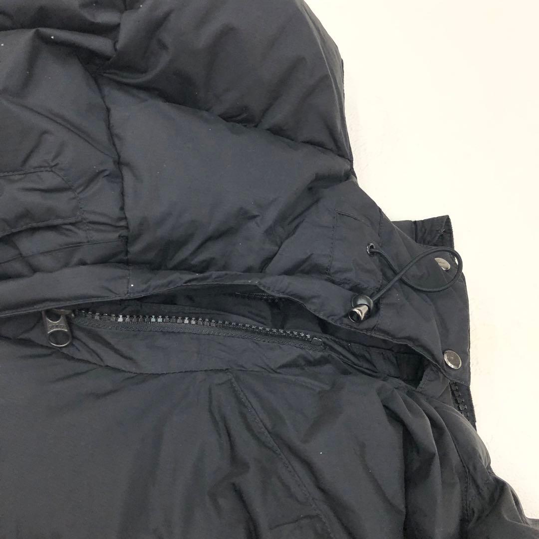 1555 ラルフローレン　ビッグポニー　肉厚ダウンベスト　フード　2way 黒