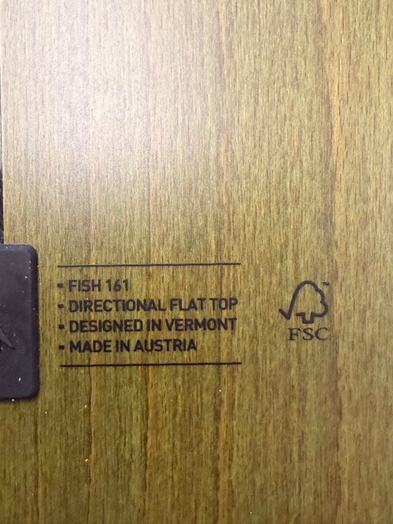 BURTON FISH バートンフィッシュ161 2018