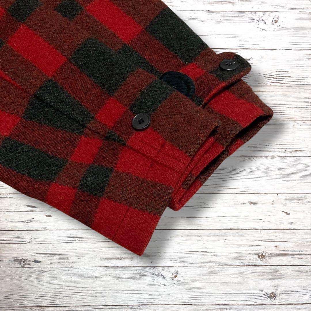 美品 ポロラルフローレン ジャケット チェック 赤 L 1670