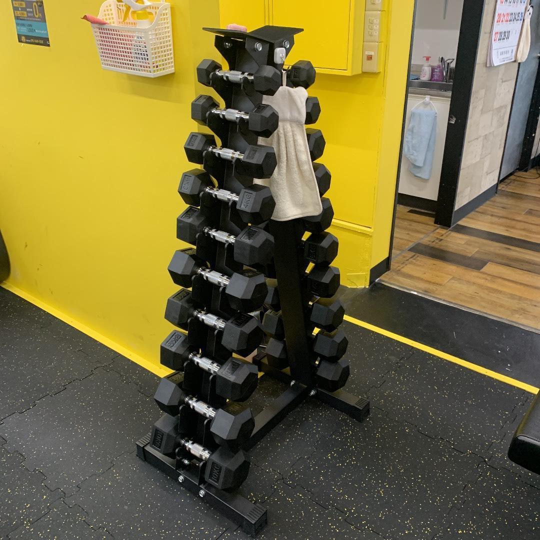 ヘックスダンベル1kg から10kg ラックは別売り