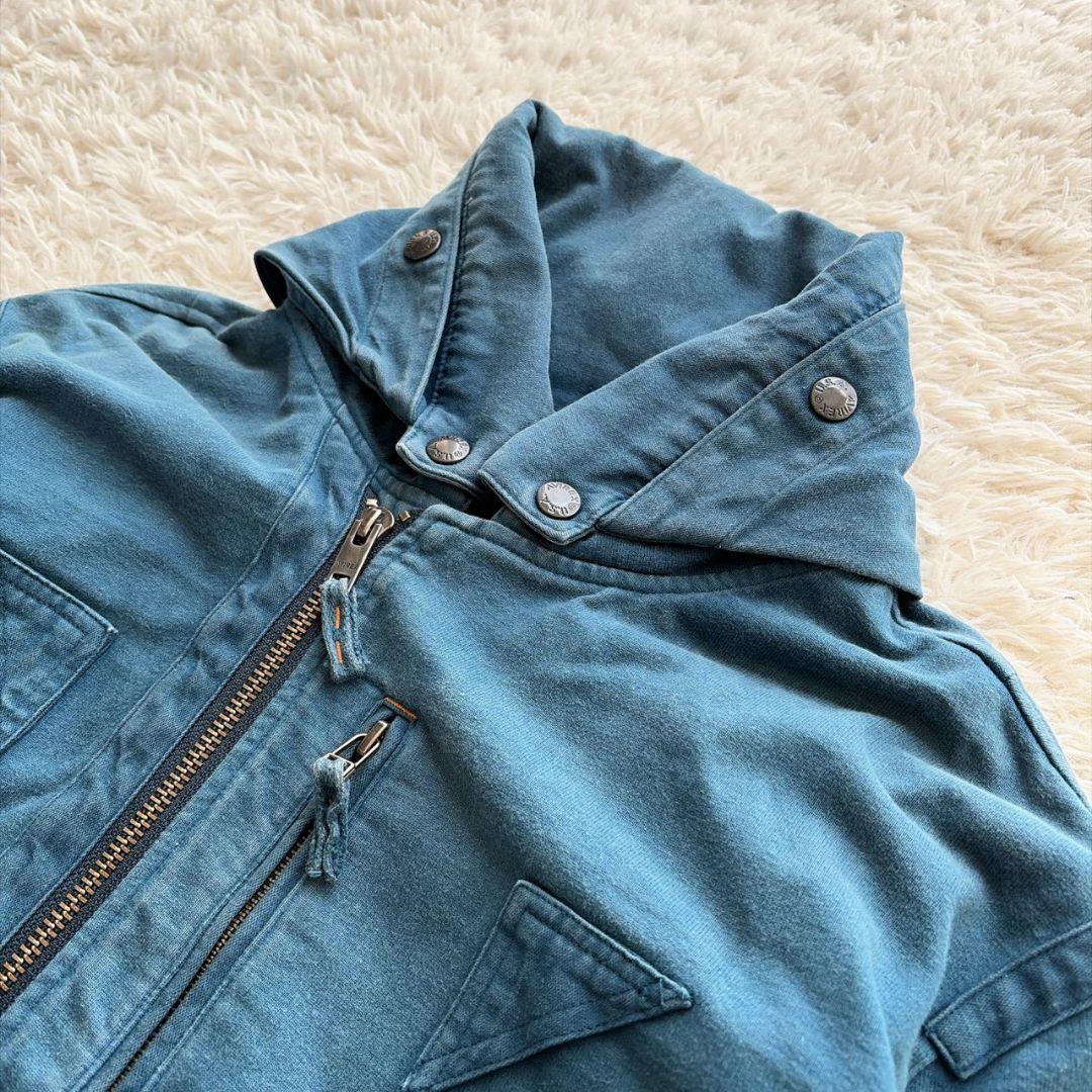 AVIREX 硫化染め フェード加工 USAAF 変形 ギミック パーカー