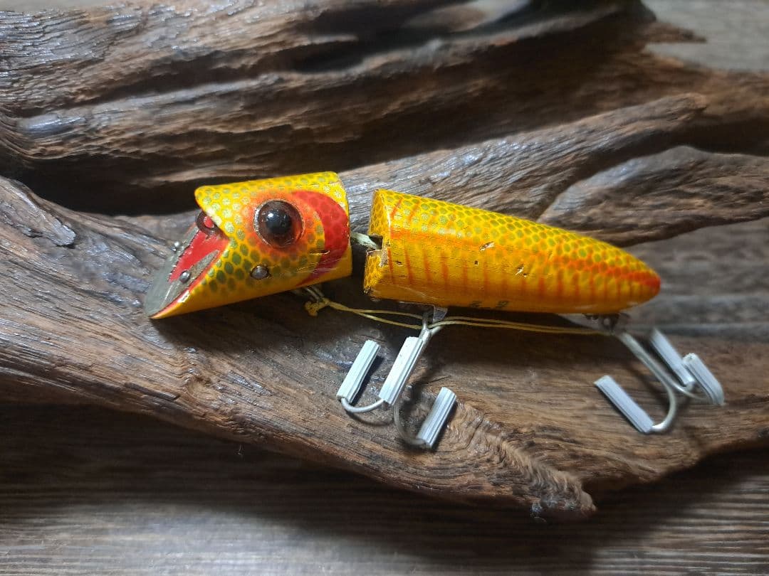 ヘドン　HEDDON　KING ZIG-WAG　テディベア　グラスアイ