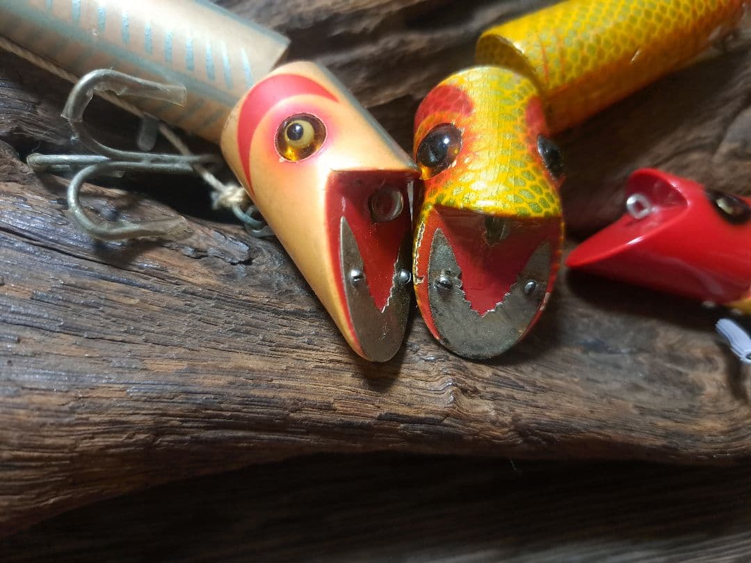 ヘドン　HEDDON　KING ZIG-WAG　テディベア　グラスアイ